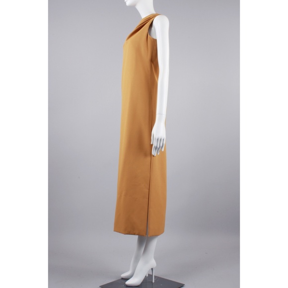 XL Vintage 60s Hostess Cocktail Maxi Dress - Picture 3 of 7